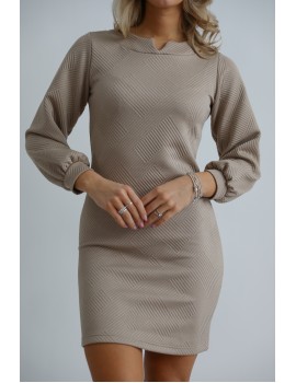 TEODORA Passzés ujjú Ruha - Fango