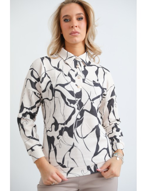 PEOLA Felső - Fehér