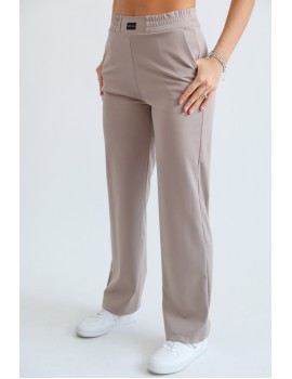 POLLY Gumis Derekú Puntó Nadrág - Fango