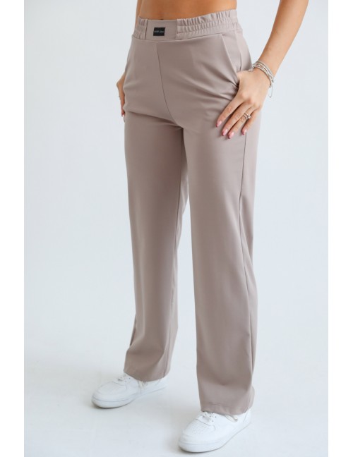 POLLY Gumis Derekú Puntó Nadrág - Fango