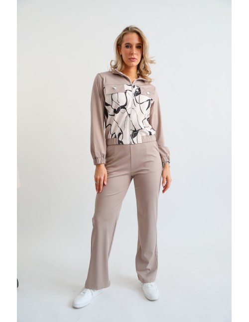 Zsebes Kardigán - Bézs