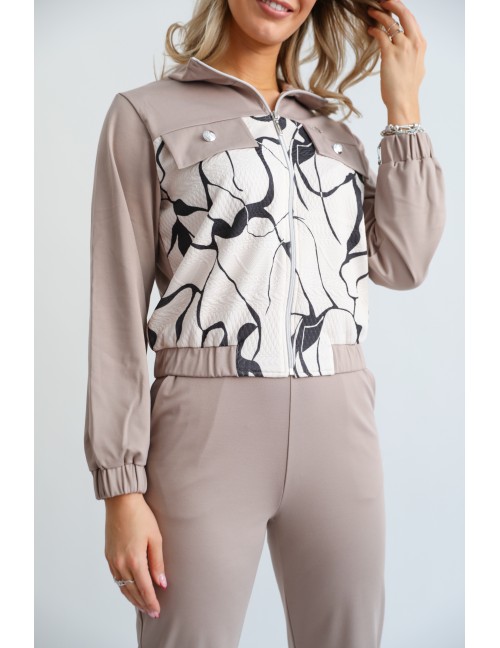 Zsebes Kardigán - Bézs