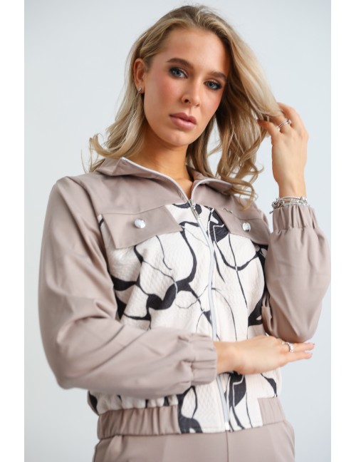 Zsebes Kardigán - Bézs