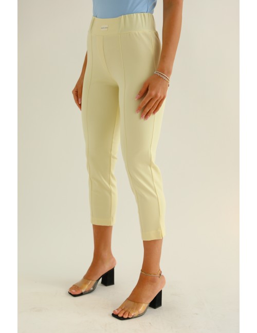 DINA Gumis Derekú Puntó Nadrág - Sárga