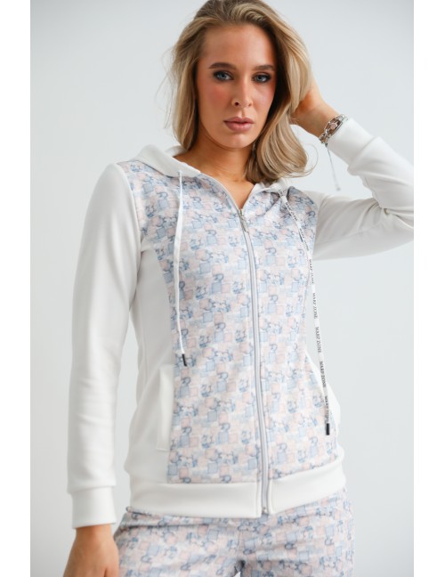 SABRINA Szabadidő Felső - Fehér/Kék SABRINA Szabadidő Felső - Fehér/Kék