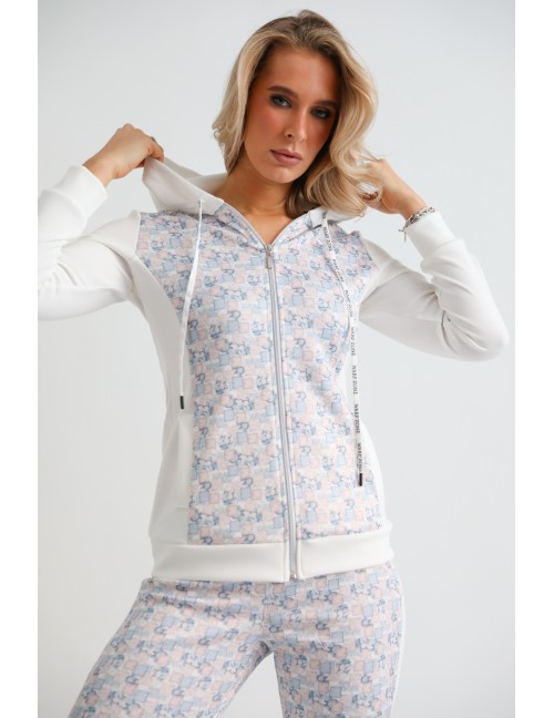 SABRINA Szabadidő Felső - Fehér/Kék SABRINA Szabadidő Felső - Fehér/Kék