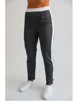 SABRINA Trousers - White/Black