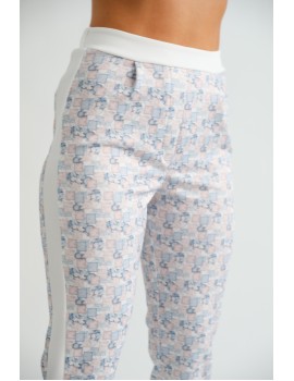 SABRINA Szabadidő Nadrág - Fehér/Kék