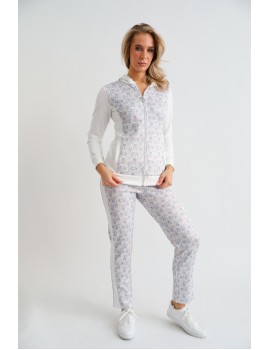 SABRINA Sweater - White/Blue