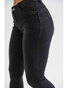 JENNIE Hímzett Farmernadrág