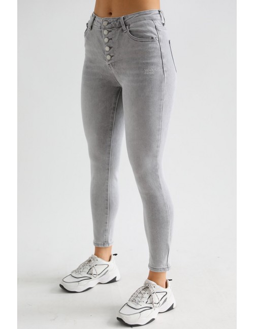 FANNI Hímzett Farmernadrág