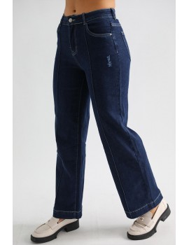 KIMBERLY Hímzett Farmernadrág