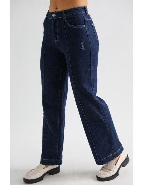 KIMBERLY Hímzett Farmernadrág