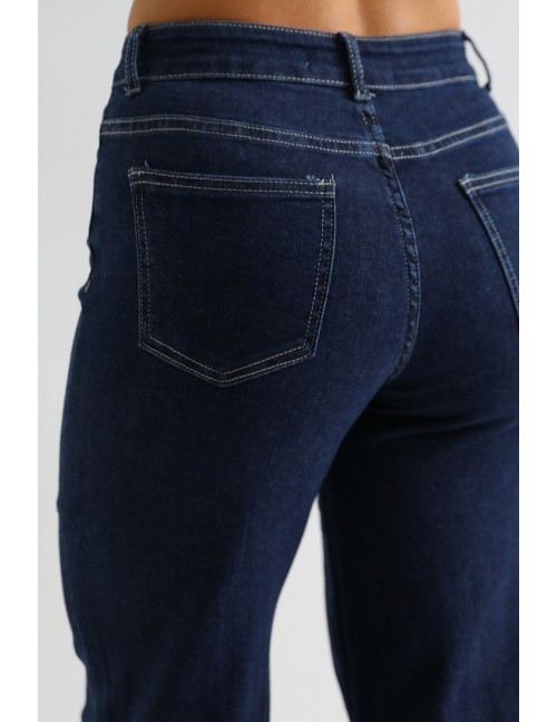 KIMBERLY Hímzett Farmernadrág