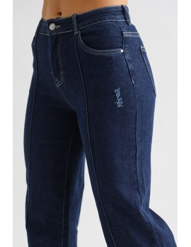 KIMBERLY Hímzett Farmernadrág