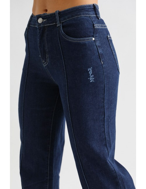 KIMBERLY Hímzett Farmernadrág