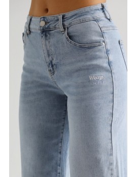 DORINA Hímzett Farmernadrág