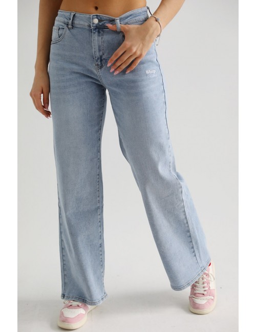 DORINA Hímzett Farmernadrág