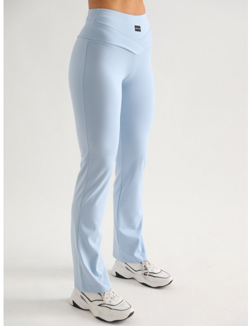 HAILEY Gumis Derekú Nadrág - Világoskék HAILEY Gumis Derekú Nadrág - Világoskék