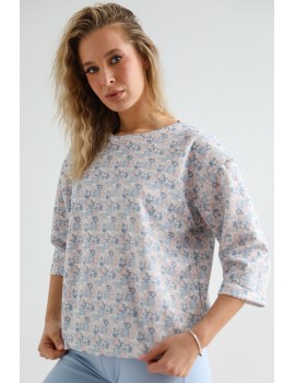 ELISE T-shirt - Light Blue