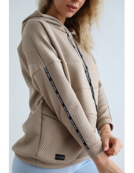 VICTORIA Hoodie - Cappuccino