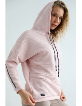 VICTORIA Hoodie - Light Pink