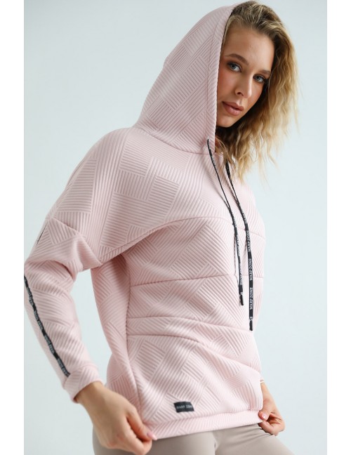 VICTORIA Kapucnis Pulóver - Rózsaszín VICTORIA Kapucnis Pulóver - Rózsaszín