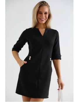 SOPHIA Zsebes Ruha - Fekete