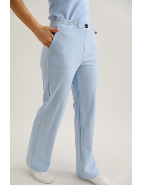 POLLY Gumis Derekú Puntó Nadrág - Világoskék