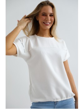 GIGI Alul Gumis Felső - Fehér