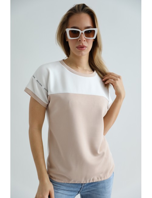 GIGI Alul Gumis Felső - Bézs GIGI Alul Gumis Felső - Bézs