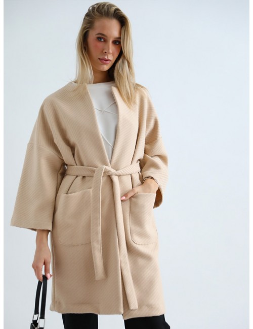 VIOLET Tavaszi Kabát - Bézs