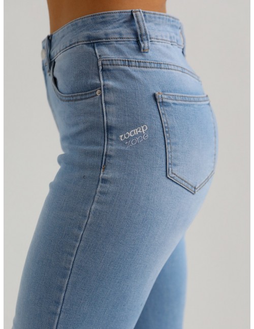 BARBIE Hímzett Farmernadrág