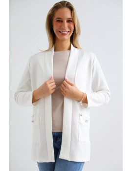 ALINE Kardigán - Fehér