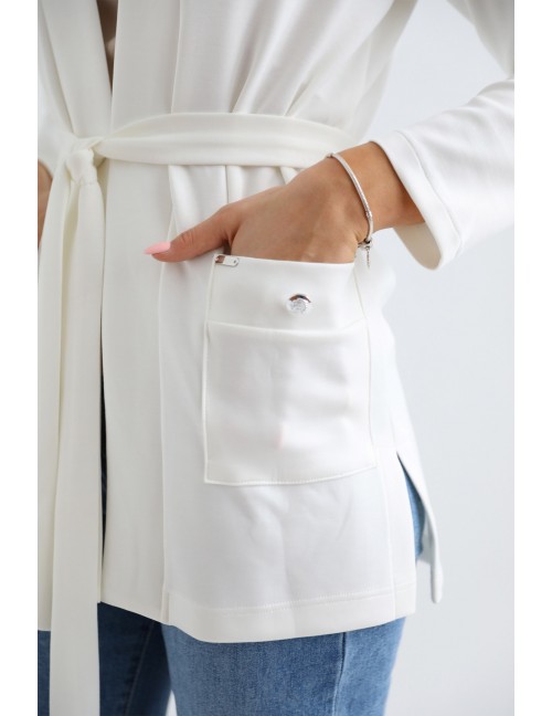 ALINE Kardigán - Fehér