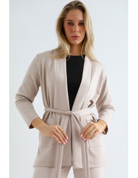 ALINE Kardigán - Bézs