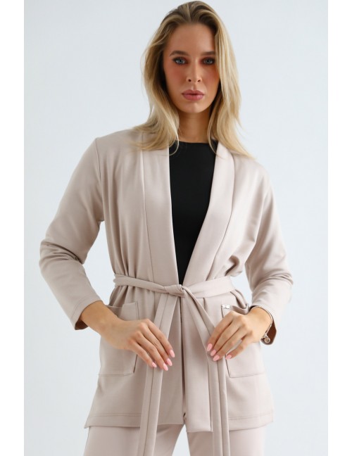 ALINE Kardigán - Bézs