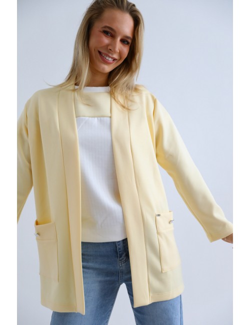 ALINE Kardigán - Sárga