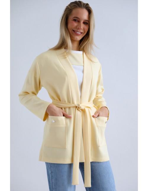 ALINE Kardigán - Sárga