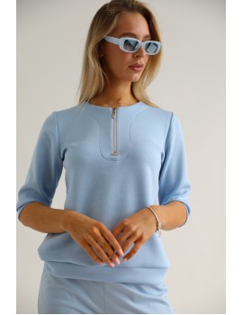 ZIP Felső - Világoskék