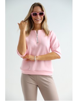 ZIP Felső - Pink