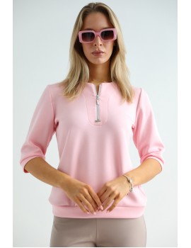 ZIP Felső - Pink