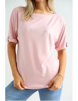 DANTE Bő Felső - Rózsaszín