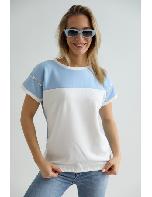 GIGI Alul Gumis Felső - Világoskék GIGI Alul Gumis Felső - Világoskék