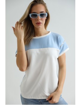 GIGI Alul Gumis Felső - Világoskék