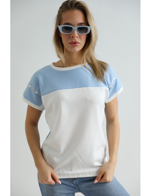 GIGI Alul Gumis Felső - Világoskék