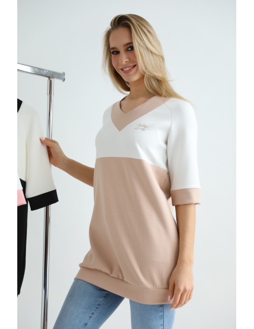 TOLLY Tunika - Bézs
