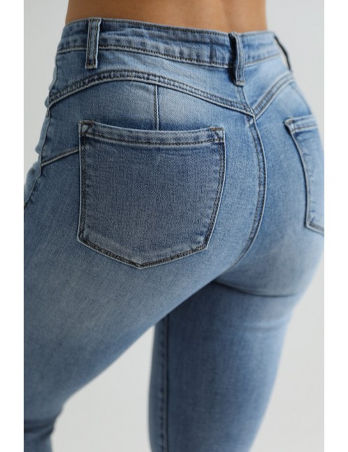 ANETT Hímzett Farmernadrág