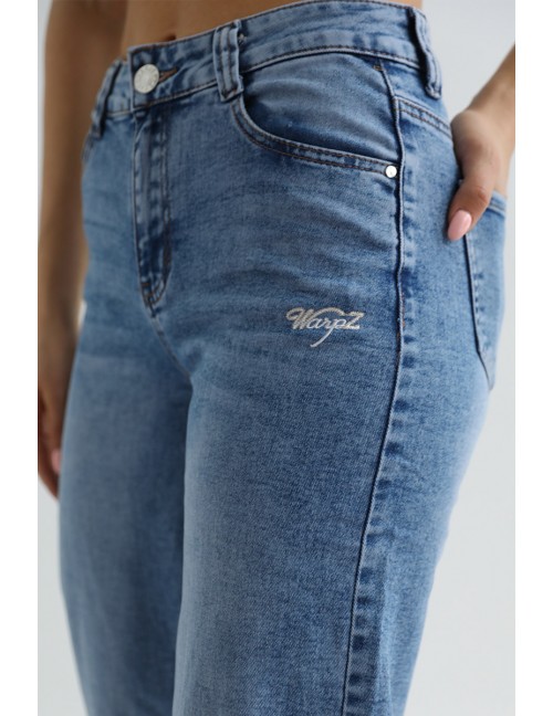 CATIRA Hímzett Farmernadrág