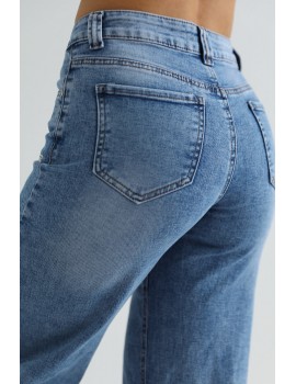 CATIRA Hímzett Farmernadrág